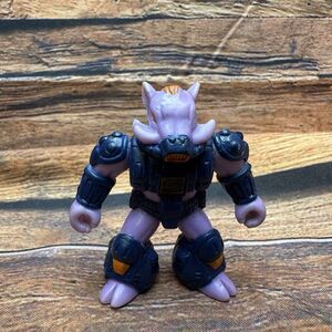 Hasbro Battle Beasts Swiny Boar #14 Figure 1987 Pig Beastformer Toy Vintage